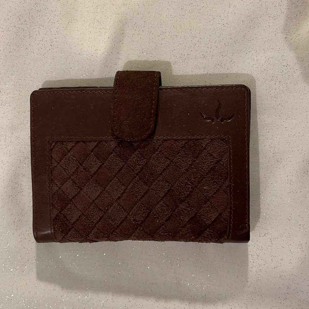 Prana wallet like new suede
